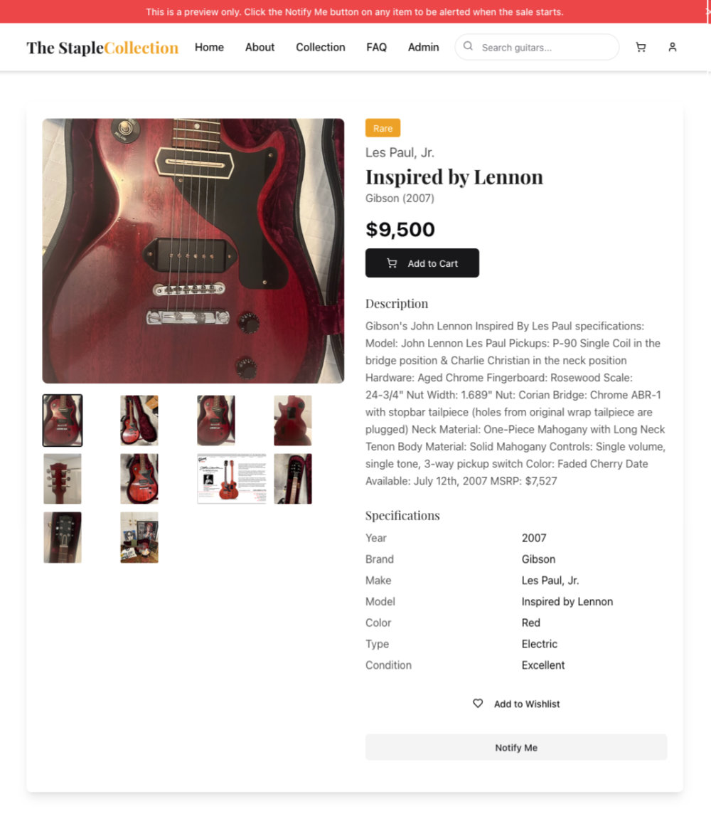 Screen shot of the site home page